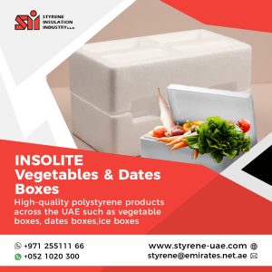 Styrene vegetable box